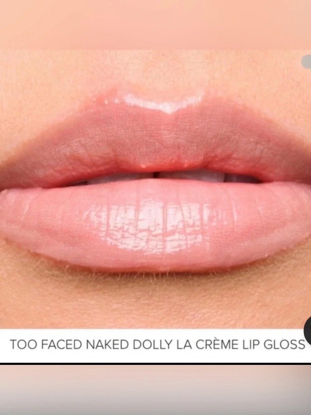 Too Faced Lip Gloss Travel Size Naked Dolly